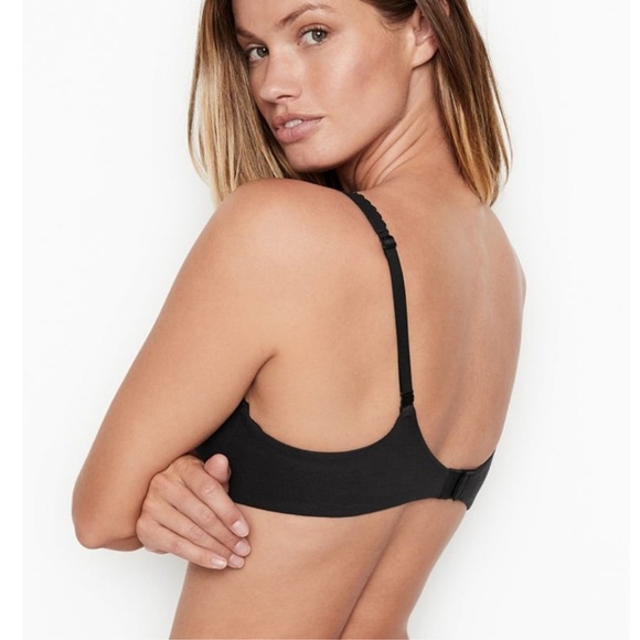 Victoria’s Secret Body By Victoria Push Up Bra 34D Black - Picture 2 of 7